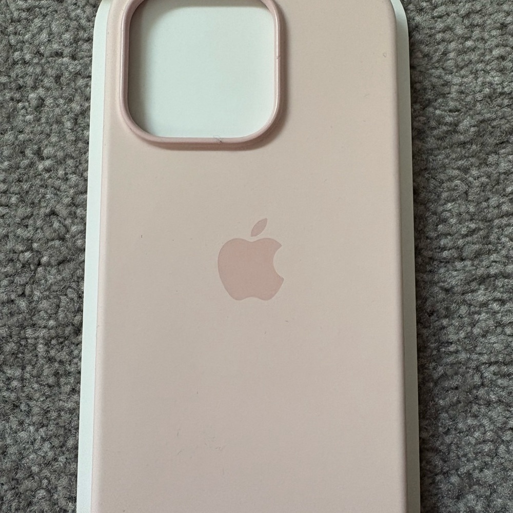 Apple Pink iPhone Silicone Case